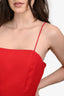 Superdown Red Mini Slip Dress Size S