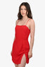 Superdown Red Mini Slip Dress Size S