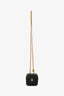 Pre-Loved Chanel™ Black Caviar Leather Mini Vanity Crush Crossbody Gold Hardware