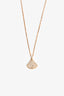 Bvlgari 18K Rose Gold Diamond Set Small Divas’ Dream Necklace