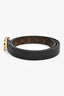 Louis Vuitton 2018 Monogram LV Circle Reversible Belt Size 75/30