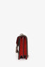 Gucci GG Supreme/Red Suede Small Dionysus Shoulder Bag