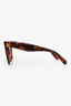 Celine Brown Tortoiseshell Square Sunglasses