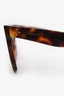 Celine Brown Tortoiseshell Square Sunglasses