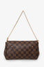 Louis Vuitton 2014 Damier Ebene Eva Pochette With Strap
