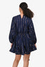 Rhode Navy Cotton Midi Dress Size S