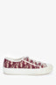 Christian Dior White/Red Walk'N'Dior Sneakers Size 37.5