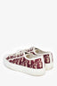 Christian Dior White/Red Walk'N'Dior Sneakers Size 37.5