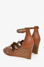 Hermès Brown Leather 'Legend' Sandals Size 37.5
