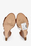 Hermès Brown Leather 'Legend' Sandals Size 37.5