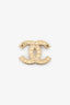 Pre-Loved Chanel™ 2016 Gold-plated Faux Pearl & Strass CC Brooch