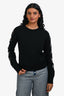 Loewe Black Wool Crewneck Long Sleeve Sweater Size XS
