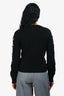 Loewe Black Wool Crewneck Long Sleeve Sweater Size XS