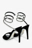 Rene Caovilla Black/Spark Velvet 'Spark' Heels Size 38
