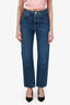 Agolde Blue Denim Straight Leg Jeans Size 25