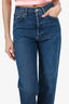 Agolde Blue Denim Straight Leg Jeans Size 25