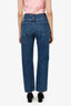 Agolde Blue Denim Straight Leg Jeans Size 25