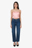 Agolde Blue Denim Straight Leg Jeans Size 25