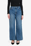 Reformation Blue 'Cary' High Rise Slouchy Wide Leg Jeans Size 27