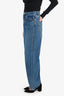 Reformation Blue 'Cary' High Rise Slouchy Wide Leg Jeans Size 27