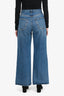 Reformation Blue 'Cary' High Rise Slouchy Wide Leg Jeans Size 27