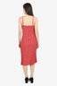 Reformation Red Silk 'Crimini' Dress Size 2
