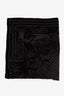 Balmain X HM Black Velvet Mesh Scarf