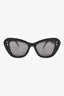 Christian Dior Black/White Star Logo 'DiorPacific B2I' Cat Eye Sunglasses