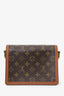 Louis Vuitton Monogram Leather Mini Dauphine Crossbody Bag With Strap