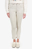 Brunello Cucinelli Beige Denim Skinny Jeans Size 0
