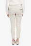 Brunello Cucinelli Beige Denim Skinny Jeans Size 0