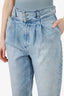 IRO Blue Denim Wide Leg Jeans Size 38
