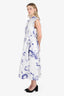 Erdem Floral Cotton Poplin Midi Dress Size 18
