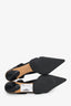 Gucci Black Canvas Slingback Pumps Size 8