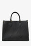 Louis Vuitton Black Monogram Empreinte Leather OnTheGo MM