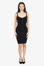Agent Provocateur Black 'Irini' Mini Dress Size 12