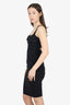 Agent Provocateur Black 'Irini' Mini Dress Size 12
