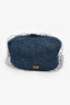 Christian Dior Blue Denim/Net Logo Newsboy Hat Size 58