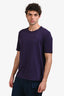 Louis Vuitton Vintage Purple Cotton Graphic T-Shirt Size XL Mens