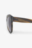 Pre-Loved Chanel™ Brown Striped Frame Cat Eye Sunglasses