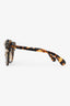 Miu Miu Brown Tortoise Crystals Embellished Gradient Cat Eye Sunglasses