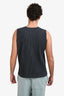 Issey Miyake Homme Plissé Grey Pleated Tank Top Size 3 Mens
