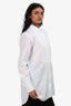 Celine White Cotton Button Down Shirt Size 36