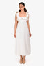 Zimmermann White Linen Maxi Dress Size 1