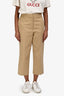 The Row Tan Cotton Chino Trousers Size 10