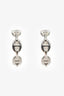 Hermès Sterling Silver 'Chaine D'Ancre Enchainee' Climber Earrings