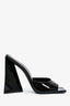 The Attico Black Patent 'Devon' Heels Size 39