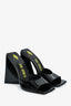 The Attico Black Patent 'Devon' Heels Size 39