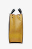 Bottega Veneta Black Smooth Leather/Intrecciato French Tote