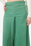 Maison Margiela Green Cotton and Silk Maxi Skirt Size 42